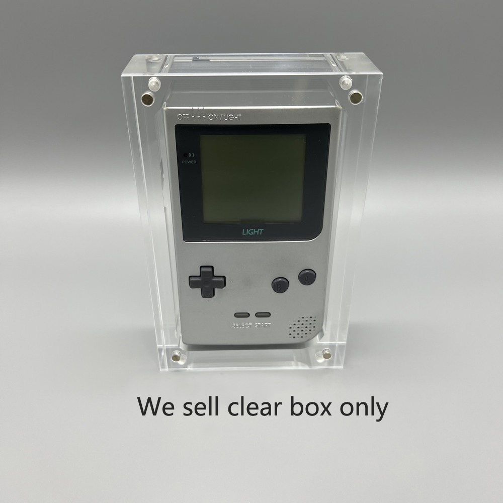 Game Boy Cartridge Holder - Transparente Lagerung Magnetische Acryl box Für