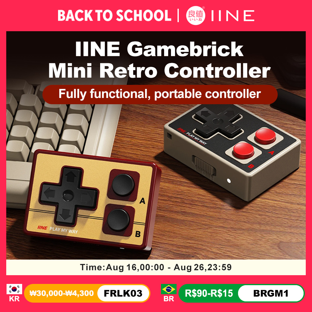 Retro Gaming Tablet - IINE Mini-Controller für iOS Android PC