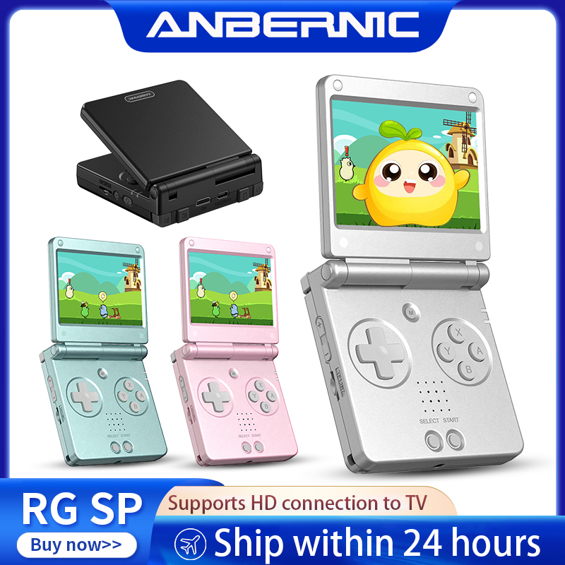 Retro Gaming Play Zone - Anbernic RGSP Flip Retro Handheld-Spielkonsole Linux