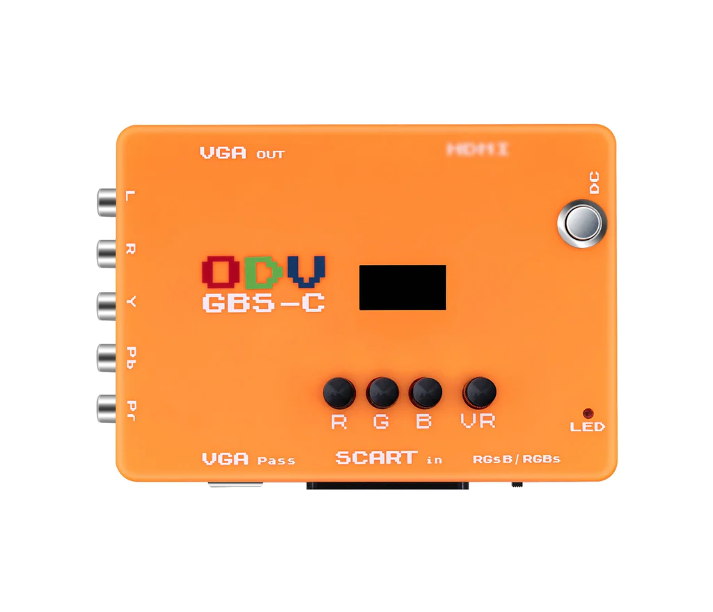 Retro Gaming Play Zone - Mcbazel ODV-GBS-C Komponente VGA/Scart zu VGA/HDMI