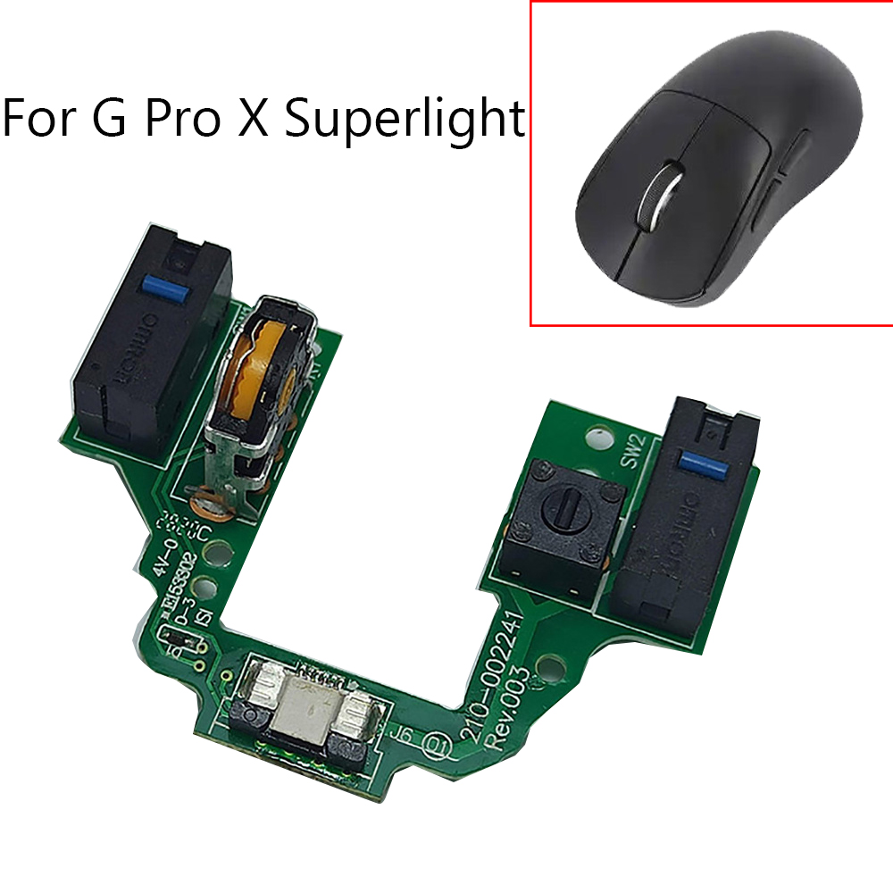 Logitech Mouse G Pro X Superlight - Ersatz-Mausknopf Mikroschalter Tastenplatine für Logitech G