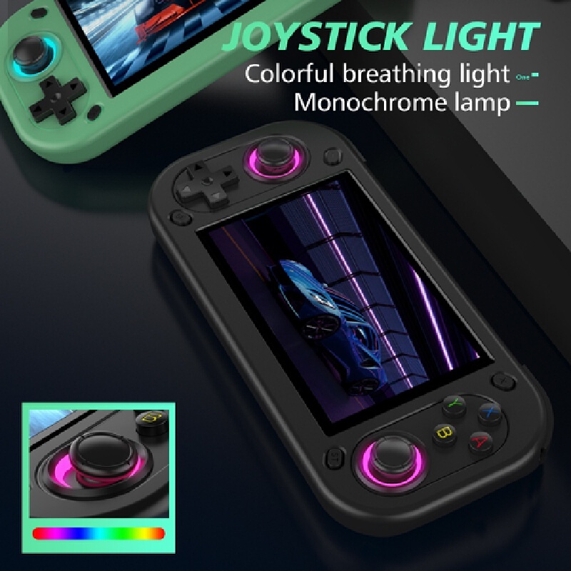 Retro Gaming For Tv - Handheld-Spielkonsolen R43s Retro-Spielgerät 4,3 Zoll HD-IPS-Bildschirm
