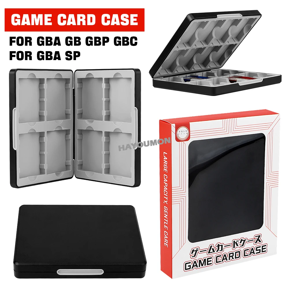 Game Boy Cartridge Holder - 8-in-1 Magnetische Spielkassetten-Aufbewahrungsbox für GB/GBC/GBP 16-in-1