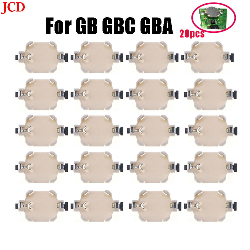 Game Boy Cartridge Holder - JCD 20 Stück CR1616 Batteriehalter für