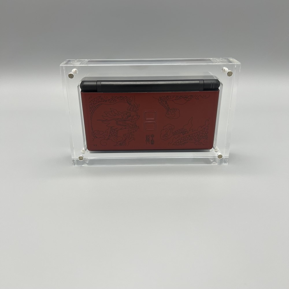 Game Boy Cartridge Holder - Hochtransparente Konsolen-Aufbewahrungsbox mit Acryl-Magnetabdeckung für Nintendo