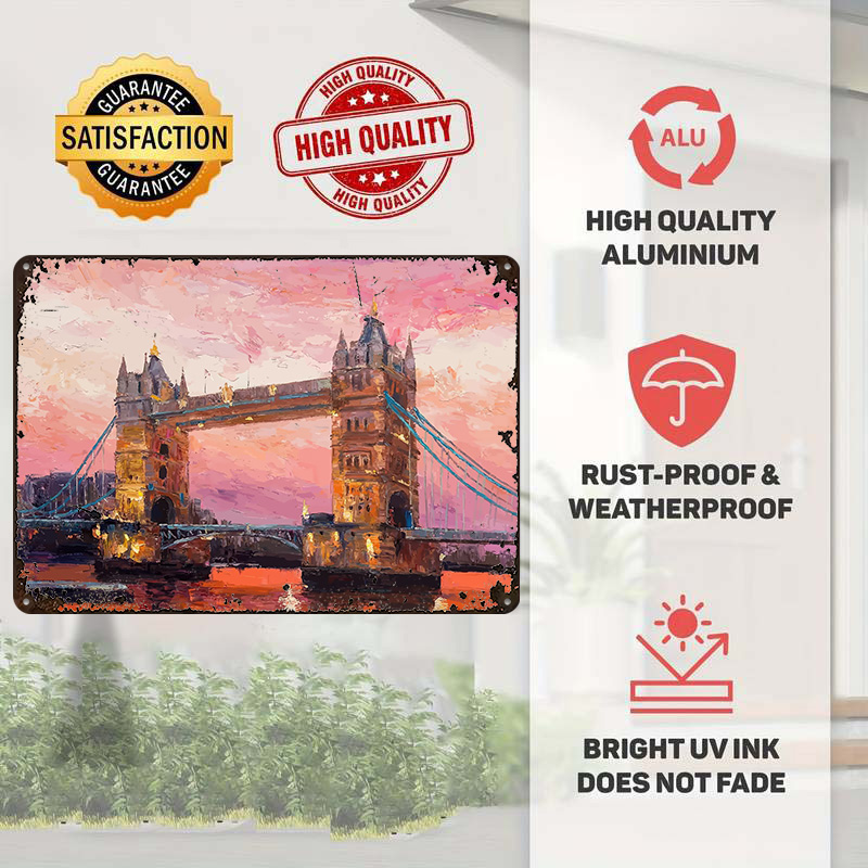 Reise nach London Metallposter – Retro Gaming In London Bewertung und Preis