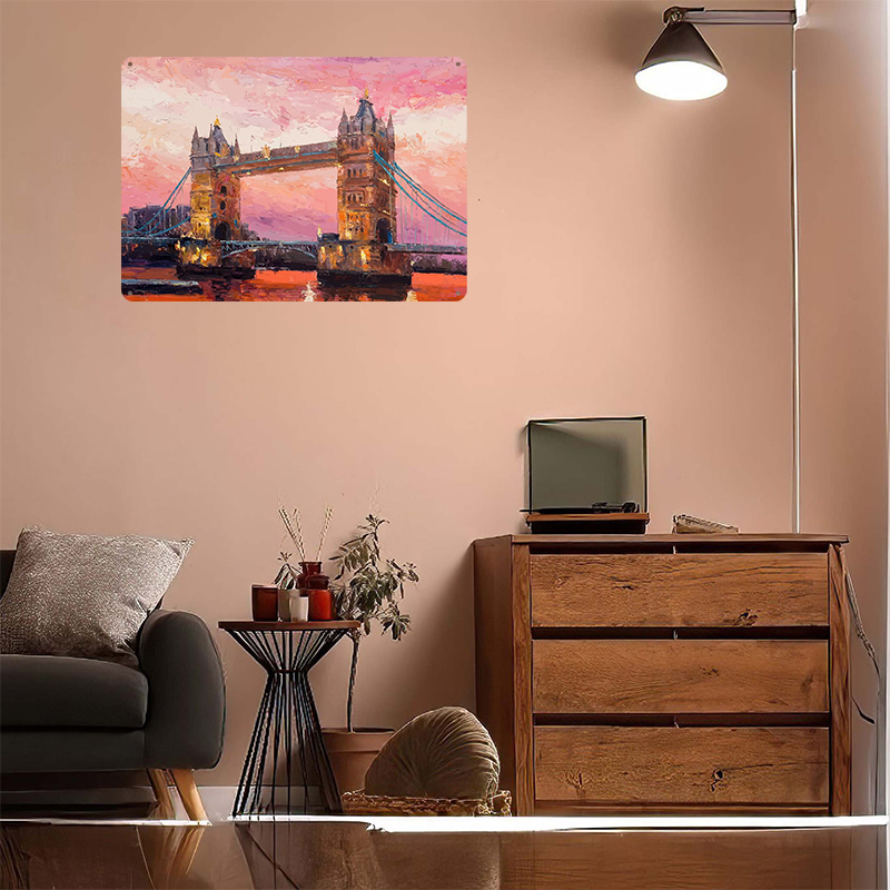 Reise nach London Metallposter – Retro Gaming In London Bewertung und Preis