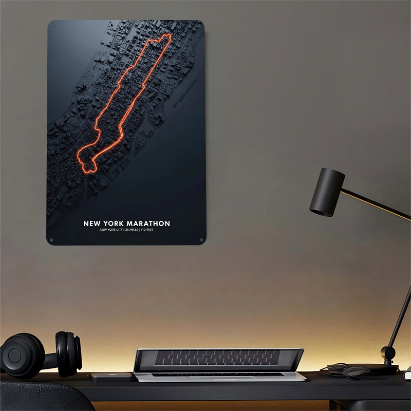 New York Marathon Karte Blechp – Retro Gaming York Bewertung und Preis