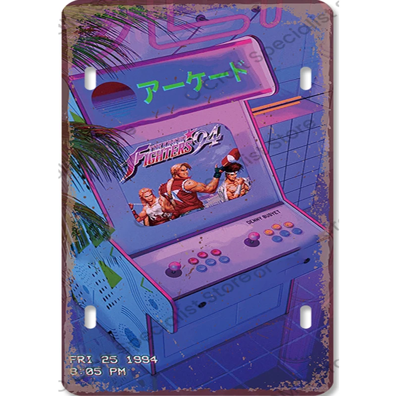 Vintage Gaming Metallschild Re – Retro Gaming For Tv Bewertung und Preis