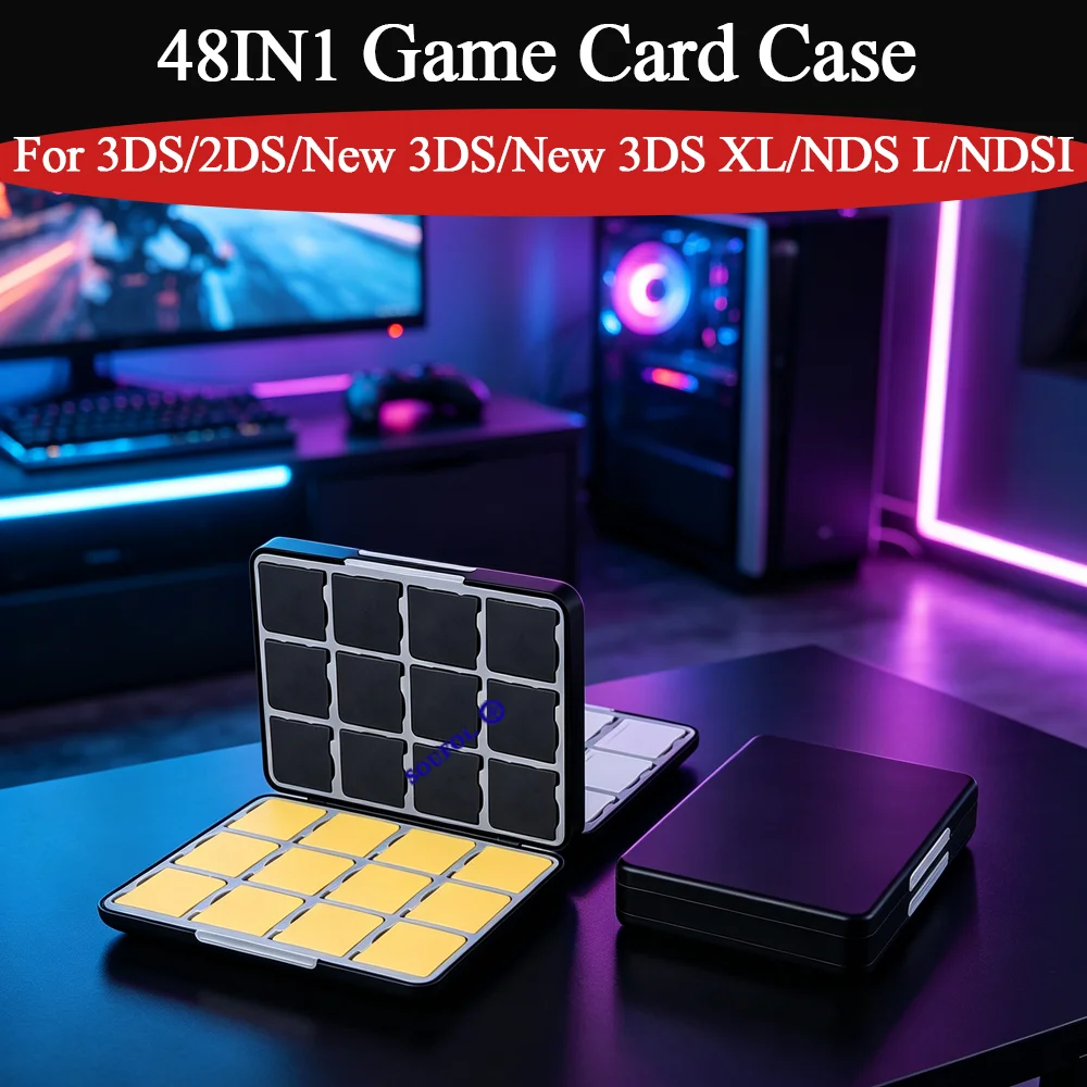2026 Neu für 3DS 48-in-1 Tragb – Game Boy Cartridge Holder Bewertung und Preis