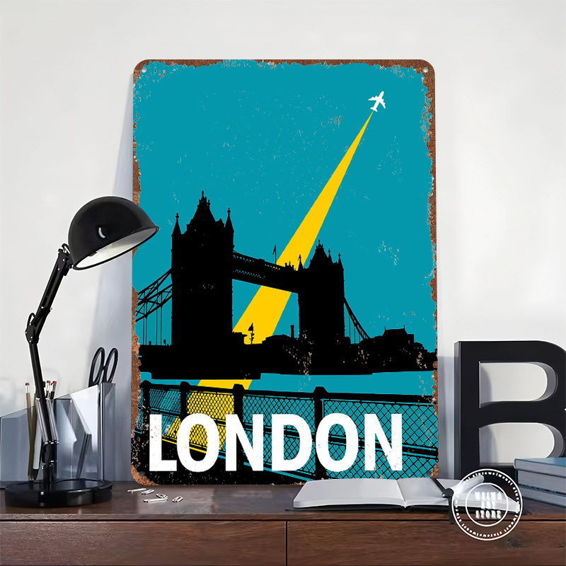 London Reise-Poster mit Tower  – Retro Gaming In London Bewertung und Preis