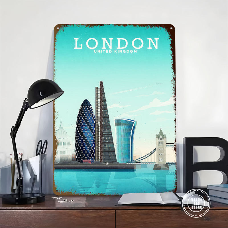 London Reise-Metallposter, ind – Retro Gaming In London Bewertung und Preis