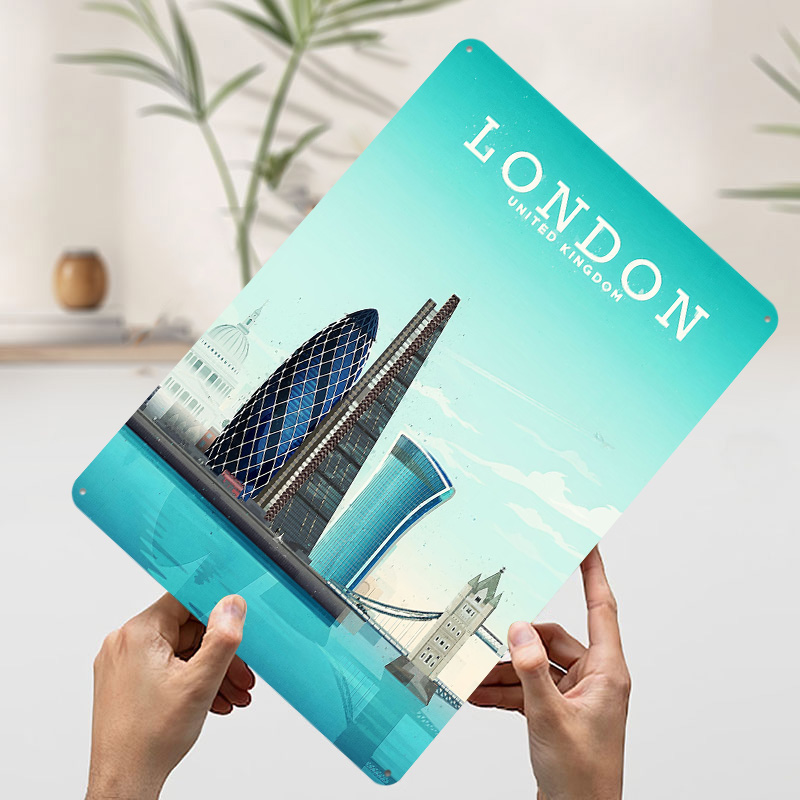 London Reise-Metallposter, ind – Retro Gaming In London Bewertung und Preis