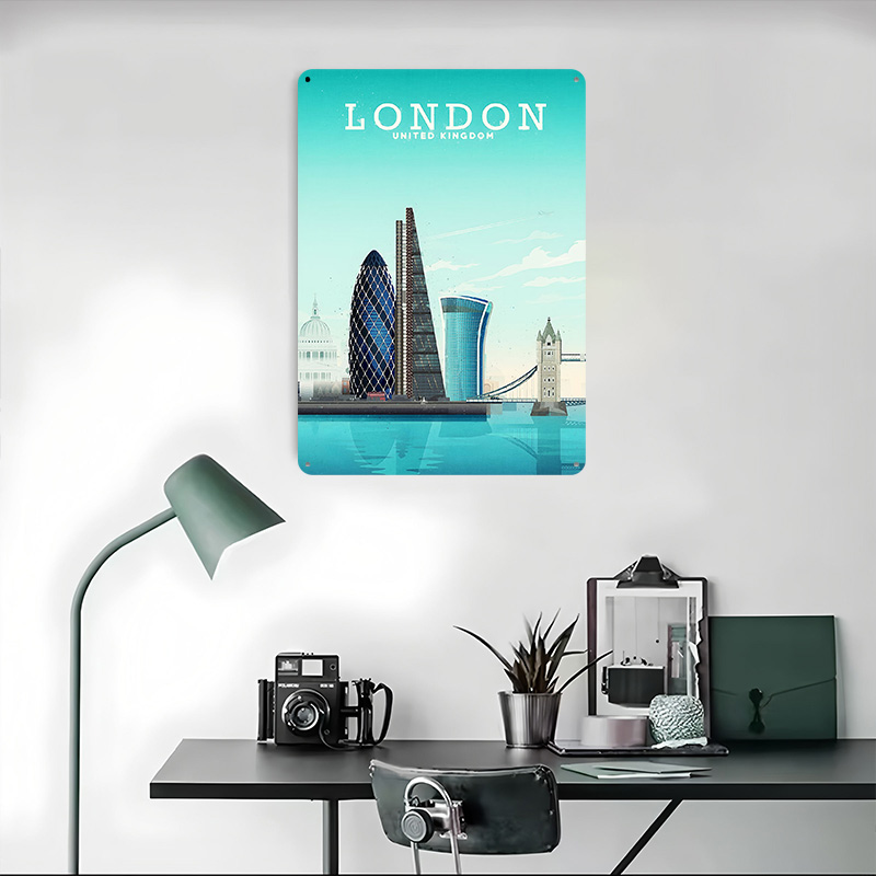 London Reise-Metallposter, ind – Retro Gaming In London Bewertung und Preis