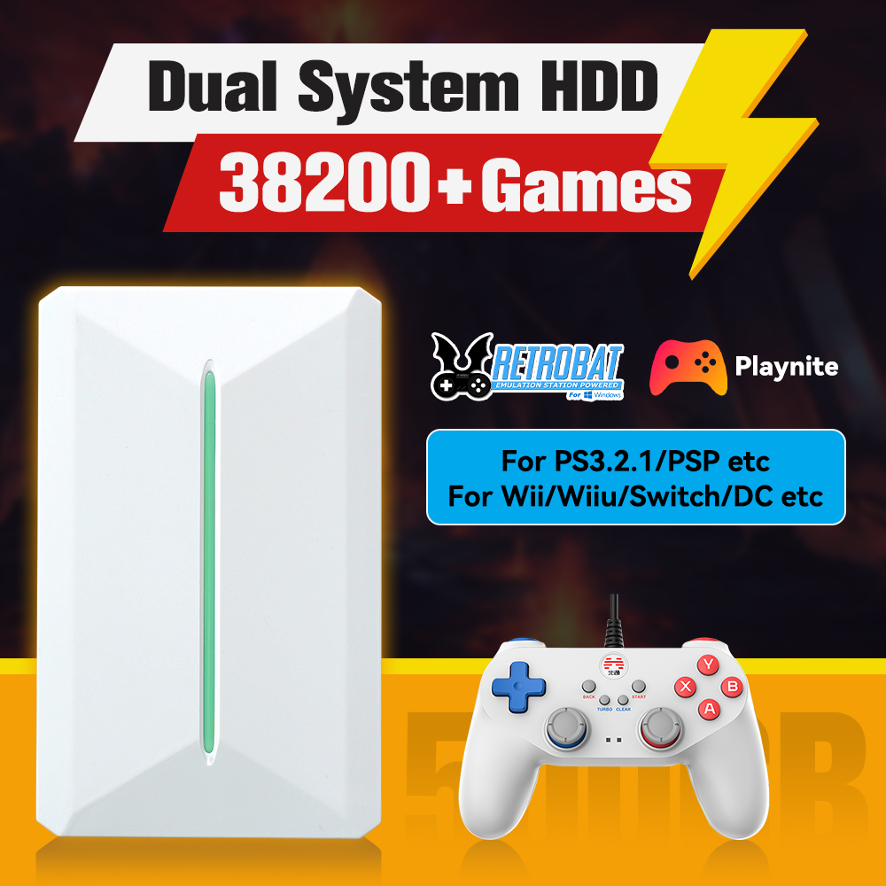 Retrobat&Playnite System HDD R – Retro Gaming Play Zone Bewertung und Preis