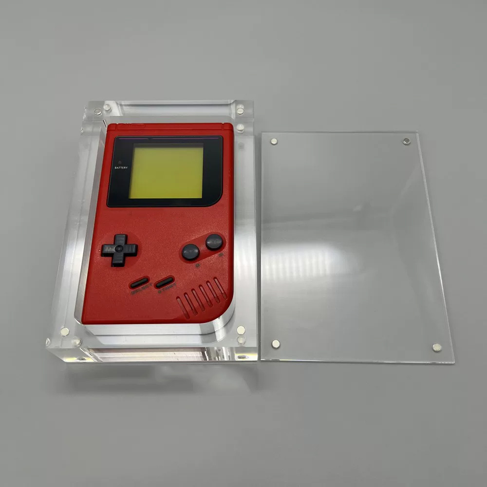 Transparente Acryl-Magnetabdec – Game Boy Cartridge Holder Bewertung und Preis