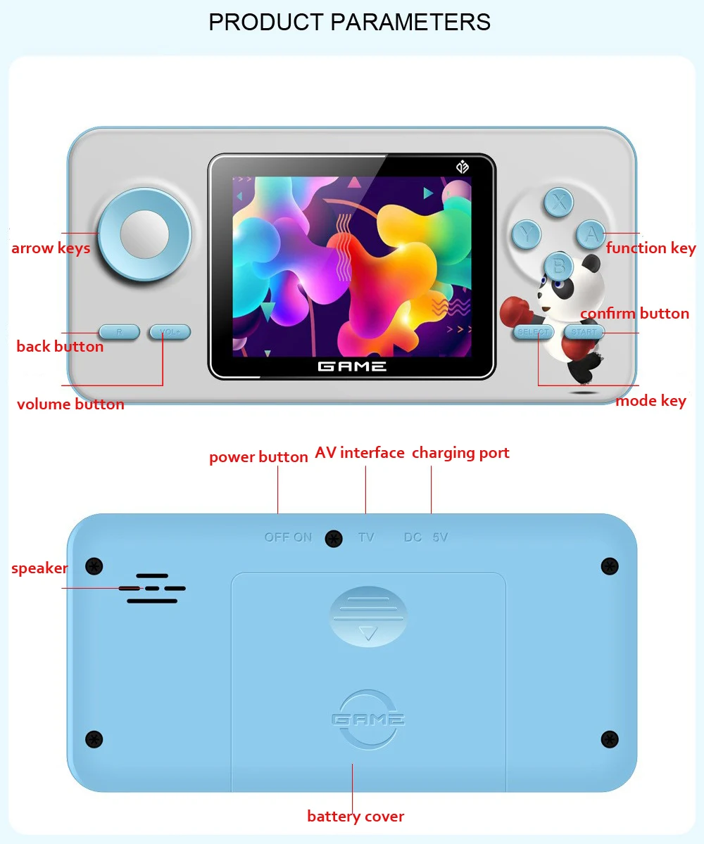 Neue S5 Mini Retro-Videospielk – Retro Gaming Tablet Bewertung und Preis