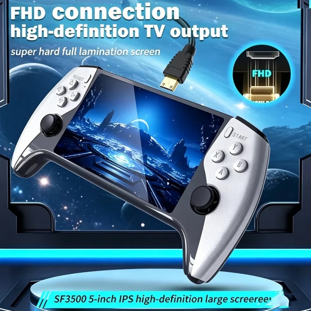 SF3500 5 Zoll Handheld-Spielko – Retro Gaming Tablet Bewertung und Preis